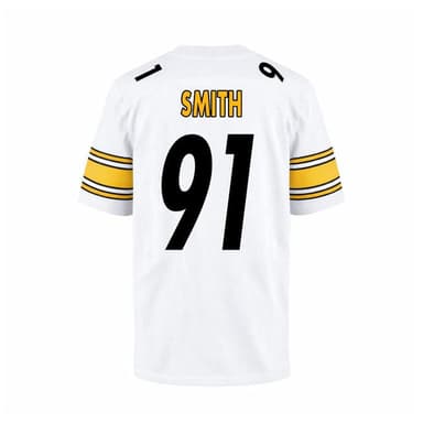 Pre-Sale: Aaron Smith Signed Custom White Jersey