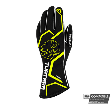 Tuatara Razor YLLW FIA 8856-2018 racehandschoenen (pre-order)