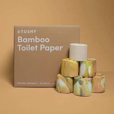 Premium Natural Bamboo Toilet Paper