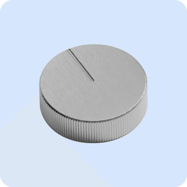 4.0 Pressure Knob: Brushed Nickel