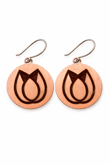 Peppertux Handmade Copper Earrings