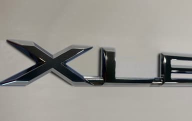 Premium Cast Vinyl Decal Letter Inlays for 2026-2027 RAV4 XLE Emblem