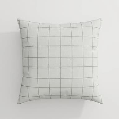 Stefana Silber x TWOPAGES Print Linen Blend Pillow Cover