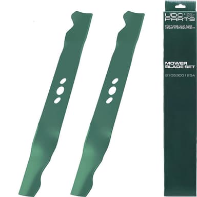 UDC Parts 2105300125A High Lift Lawn Mower Blades Replacement for Hyper Tough MNA152701 MNA152505 MNA152516 / 2 Pack