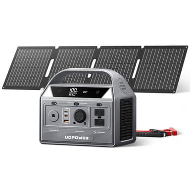 UDPOWER C400 Solar Generator with 40W Solar Panel