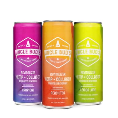 Uncle Bud’s Hemp & Marine Collagen Beverages (Non-Carbonated)
