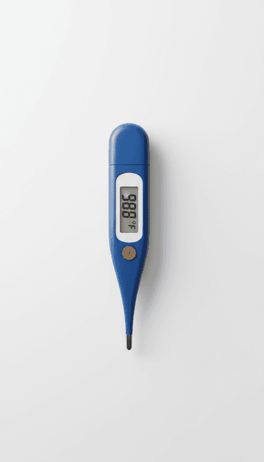 Digital Thermometer With Protective Case