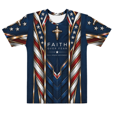 Faith Over Fear — Psalm 33:12 Performance Shirt