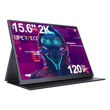 GR16DQ  - 16 Inch 2K 120Hz Portable Gaming Monitor 2560x1600 QHD Monitor for Laptop