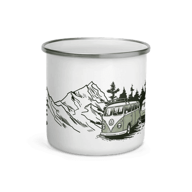 Battle of the Dubs Enamel Mug
