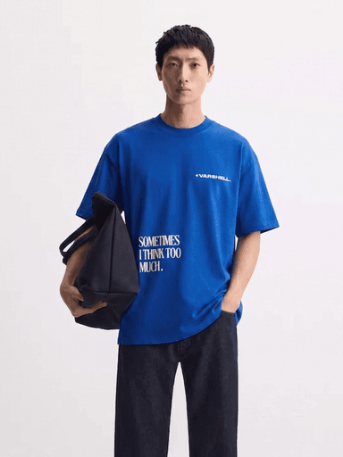 I Think Too Much Oversized T-shirt