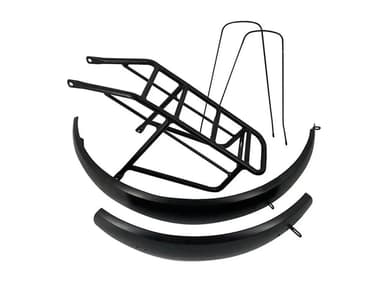 Rear Rack and Fender Kit For Pony Compact Step-Thru Electric Bike(Valid only with simultaneous purchase with Pony)