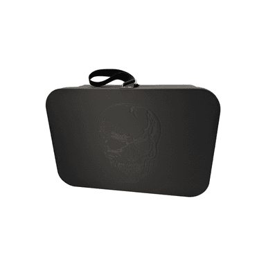 Skull storage and carry on travel case with lock by GOOROO