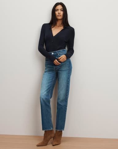 Daniela Straight-Leg Jean