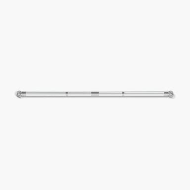 Aluminum 44” Dual Hook Straight Bar