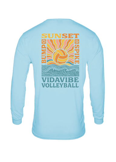 Sunset Volleyball Long Sleeve
