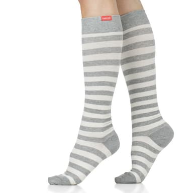 Parisian Stripe (Merino Wool Compression Socks)