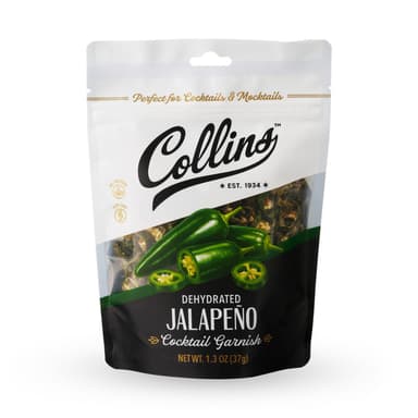 Dehydrated Jalapeño Cocktail Garnish, 1.3 oz
