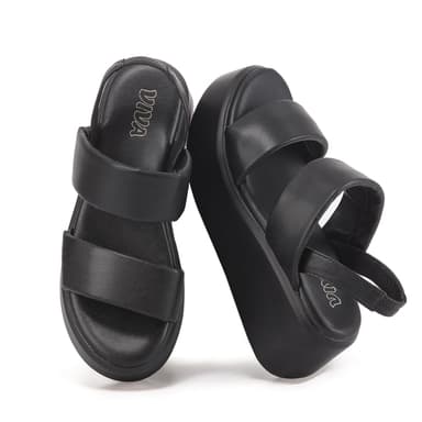 Women's Wedge Sandals with Slingback Strap