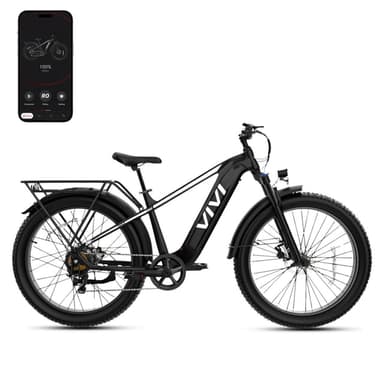 VIVI ACE01 Pro Electric Bike Torque Sensor Fat Tire Electric Bike with App Control