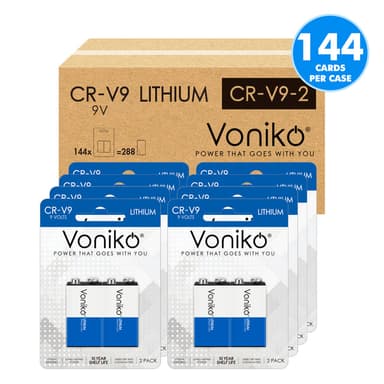 Wholesale 9V CR-V9 Lithium Batteries