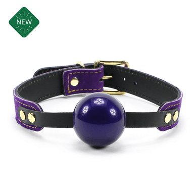Alex Luxury Suede BDSM Ball Gag Special Edition