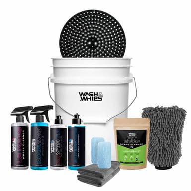 WASH&WHIPS New Car Total Care Kit - 10 pcs