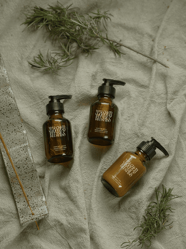 Grounded Shower DISCOVERY (Shampoo, Conditioner, Body Wash in 100ml in forever bottles)
