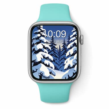 Winter Wonderland Apple Watch Wallpapers - Minimalist Bundle