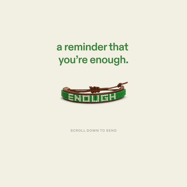 Single ENOUGH Bracelet