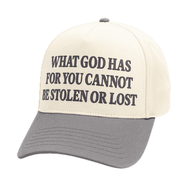 What God Has For You Cannot Be Stolen Or Lost | 5 Panel Embroidered Hat