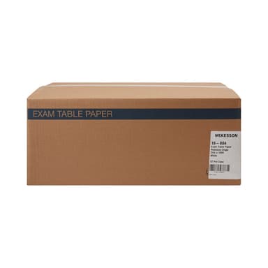 McKesson White Table Crepe Paper