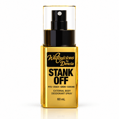 STANK OFF
Fragrance-Free External Body Deodorant Spray | 60 mL