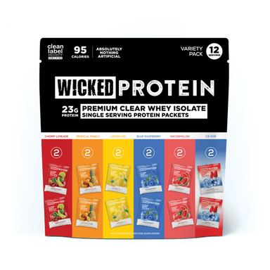 WICKED Protein 6 Flavor Variety 12 Pack (ON AMAZON)