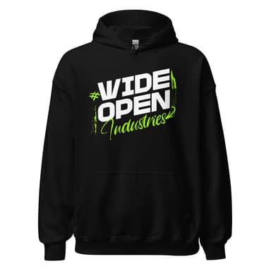 Wide Open Industries - Custom Name & Number Hoodie