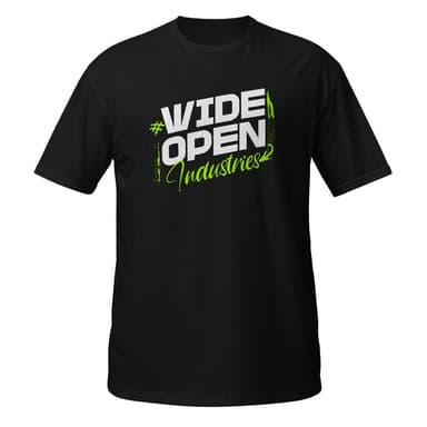 Wide Open Industries - Custom Name & Number T-Shirt