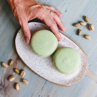 Macaron Ice Cream Sandwich • Pistachio (2-pack)