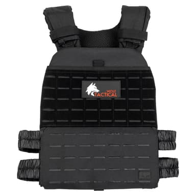 Weighted Vest & Flat Plates Bundle