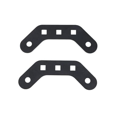 Universal Dual LED Pod Mounting Brackets - Twin Pod Adapter (Pair)