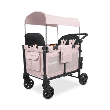 W4 Elite Pro Stroller Wagon (4 Seater) - Blush Pink