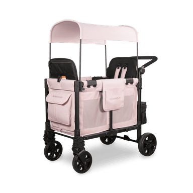 W2 Elite Pro Stroller Wagon (2 Seater) - Blush Pink