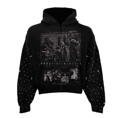 The Congregation Rhinestone Zip Up