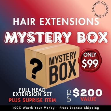 WOWANGEL Hair Extensions Mystery Box $99