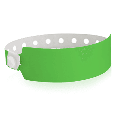 Wide Vinyl Wristbands
