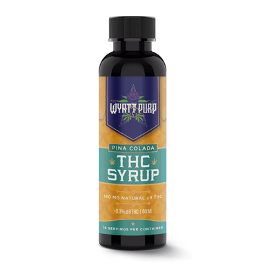 Delta 9 THC HD9 Nano Syrup Shot 150mg Drinkable Edible - Pina Colada
