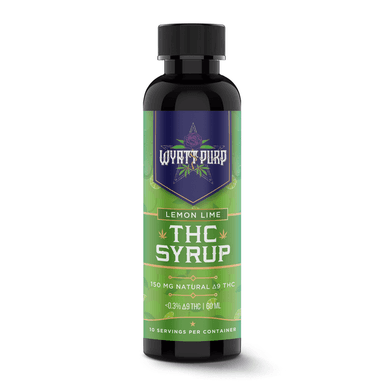 Delta 9 THC HD9 Nano Syrup Shot 150mg Drinkable Edible - Lemon Lime
