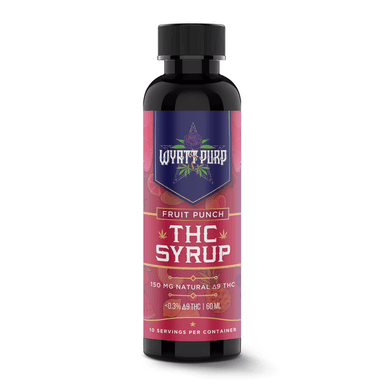 Delta 9 THC HD9 Nano Syrup Shot 150mg Drinkable Edible - Fruit Punch