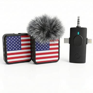Anthem Air - Wireless Microphone Set for iPhone, Android & Cameras