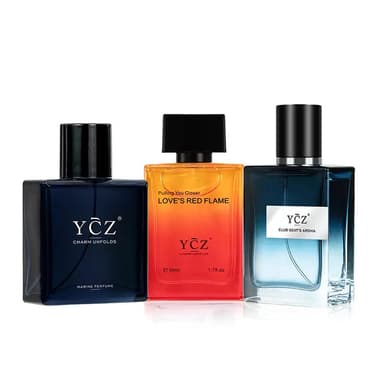 YCZ Midnight Marine & YCZ Club Gent's Aroma & Love’s Red Flame