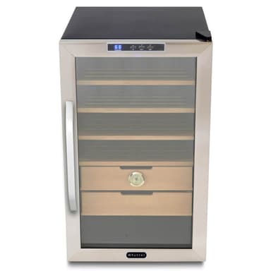 Whynter Stainless Steel Cigar Cooler Humidor 2.5 cu. ft. | 400 Cigars